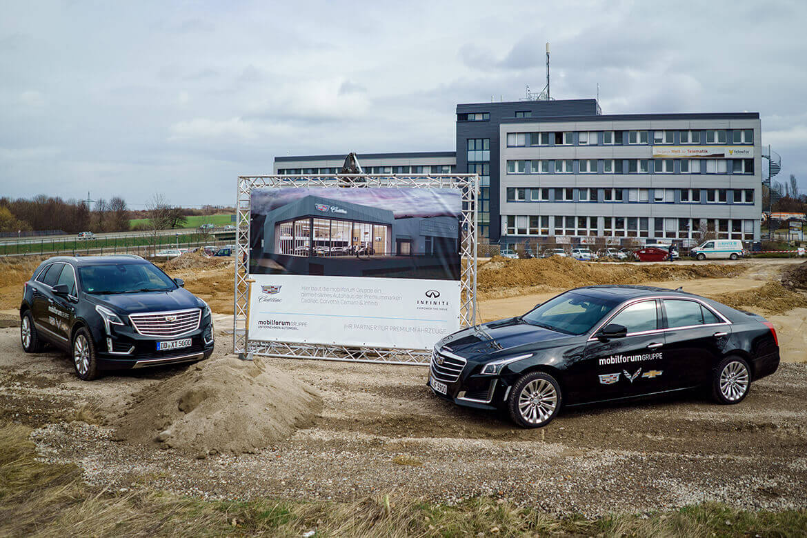 Pressemitteilung: Eröffnung des neuen Autohauses in Kesselsdorf